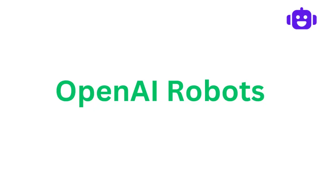 OpenAI Robots